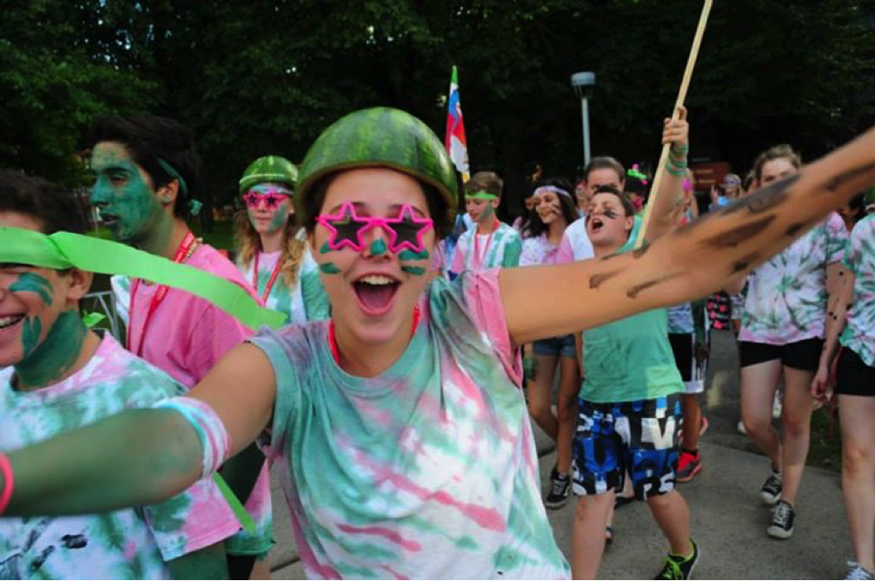 Destination Canada's Olympic Games themed afternoon activities are a big hit with teens and kids