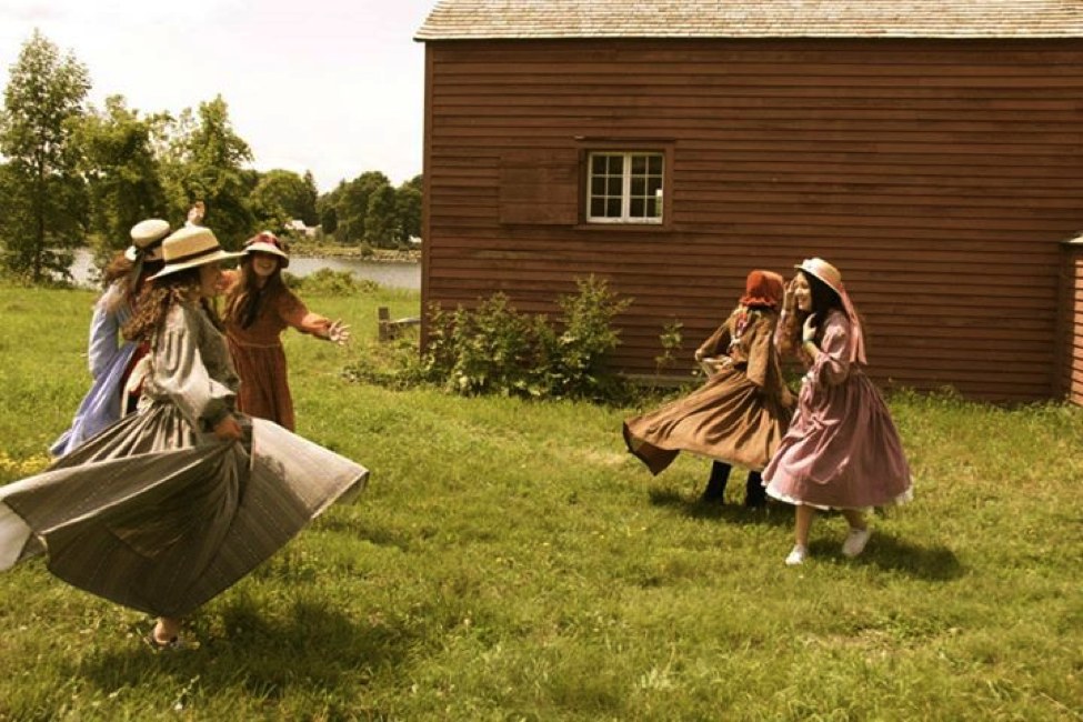 Kids experience Canada during the 1800s at the historic Upper Canada Village