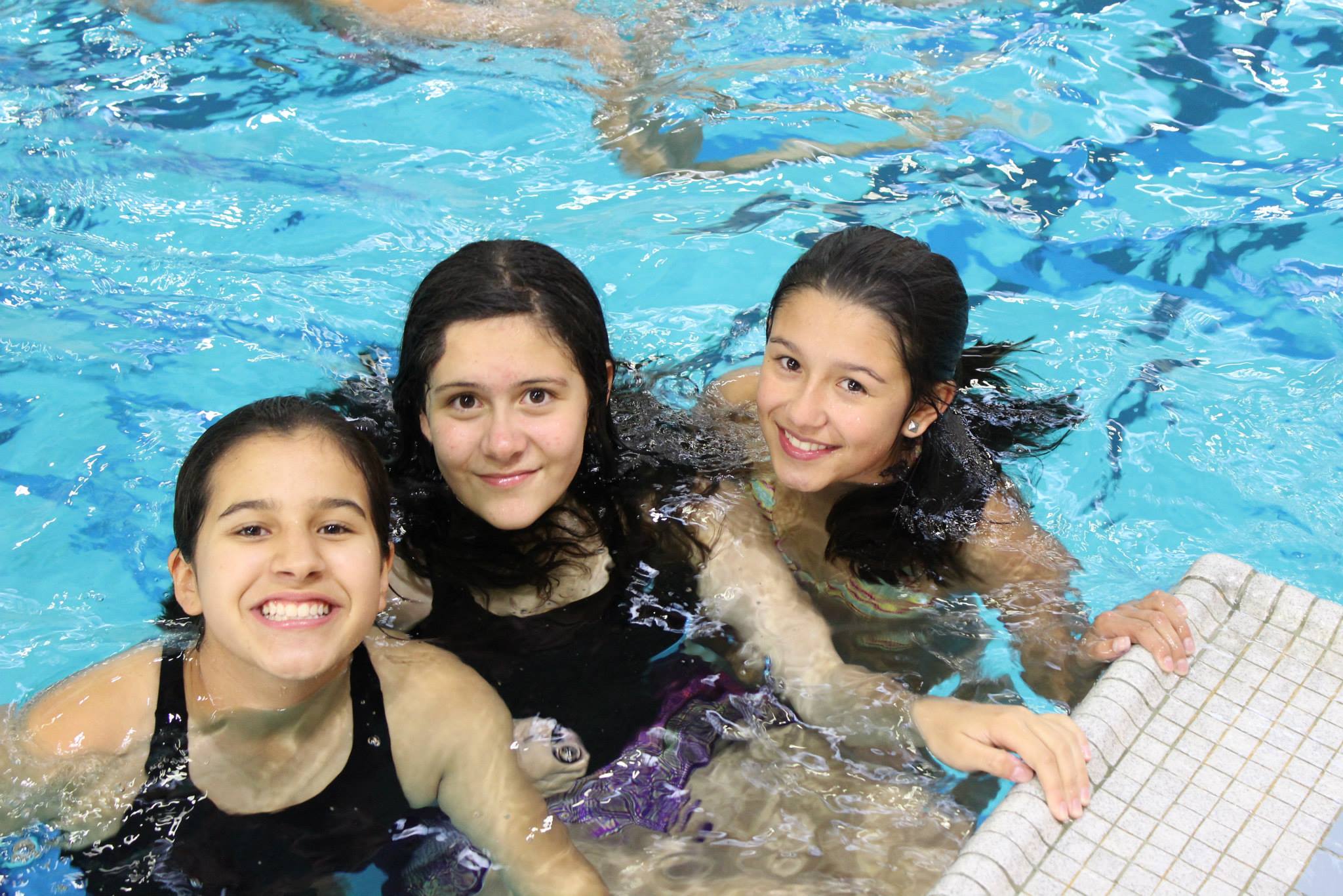 Kids at Destination Canada have fun in Carleton University’s Olympic-sized pool